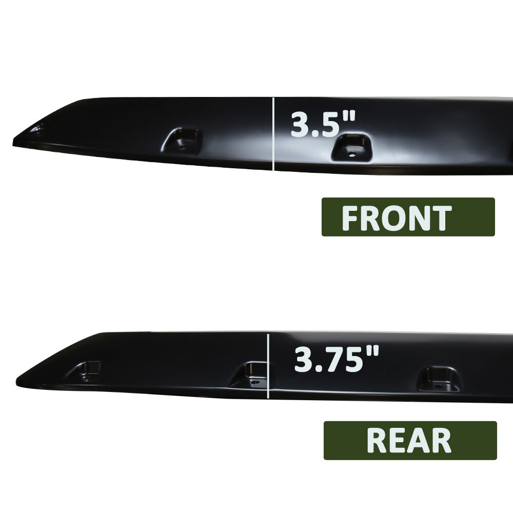 2014-2018 Chevrolet Silverado 2500/3500 69.3 Inch Short Bed Terrain Fender Flares 4PC by Bulken Off-Road