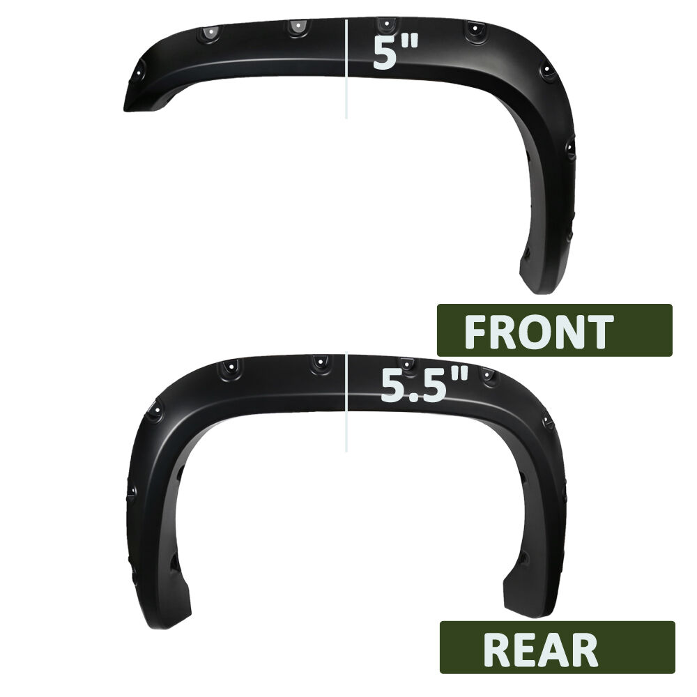 1994-2001 Dodge Ram 1500/2500/3500 Terrain Fender Flares 4PC by Bulken Off-Road