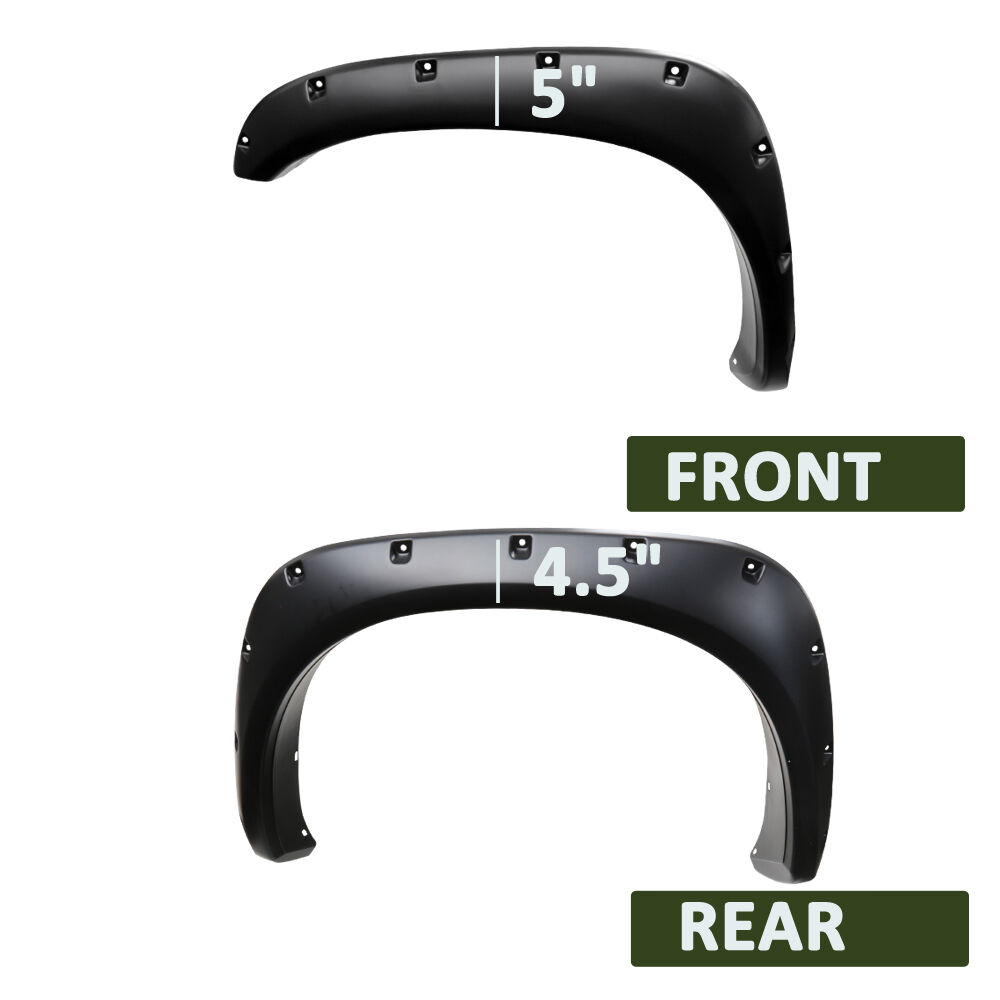 2002-2008 Ram 1500 Terrain Fender Flares 4PC by Bulken Off-Road
