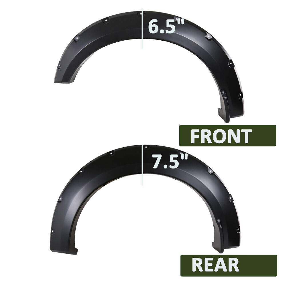 2015-2017 Ford F-150 Terrain Fender Flares 4PC by Bulken Off-Road