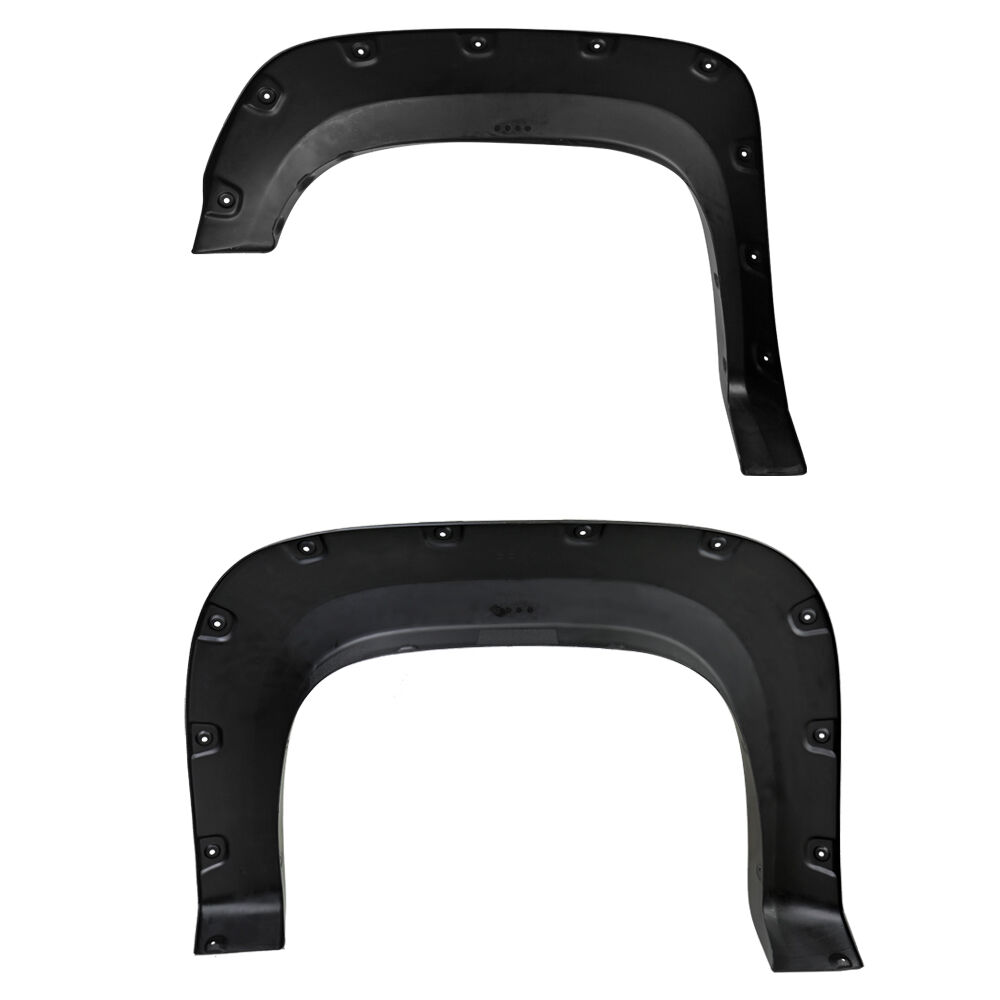 2007-2013 GMC Sierra 1500 Fleetside Terrain Fender Flares 4PC by Bulken Off-Road