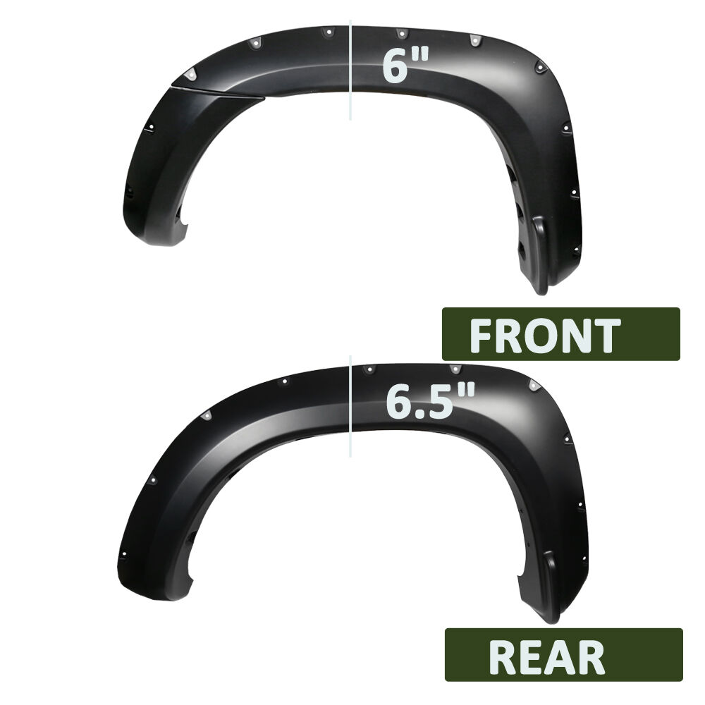 2005-2011 Toyota Tacoma Terrain Fender Flares 4PC by Bulken Off-Road
