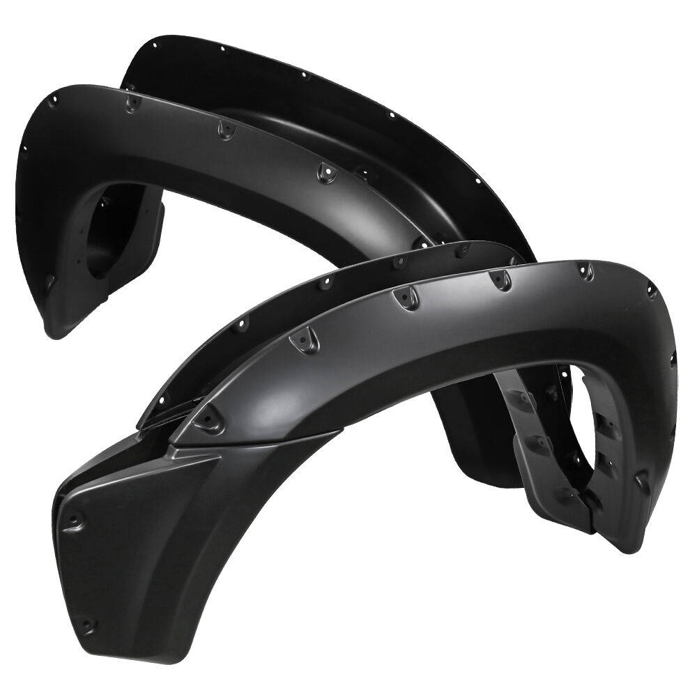 2012-2015 Toyota Tacoma Fleetside Terrain Fender Flares 4PC by Bulken Off-Road - BKN-14874516