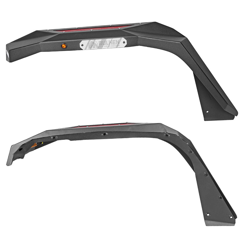 2018-2022 Jeep Wrangler X-Series Front Fender Flares 4PC by Bulken Off-Road