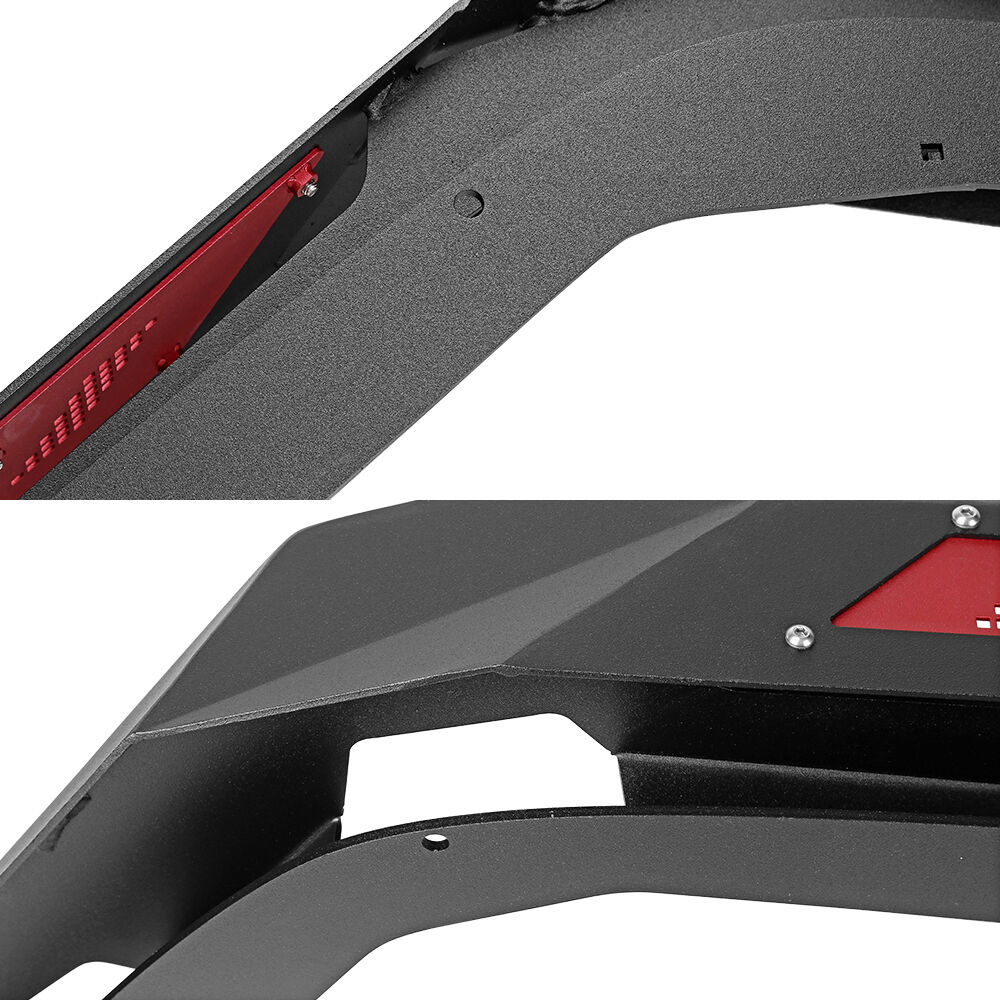 2020-2024 Jeep Gladiator X-Series Rear Fender Flares 4PC by Bulken Off-Road