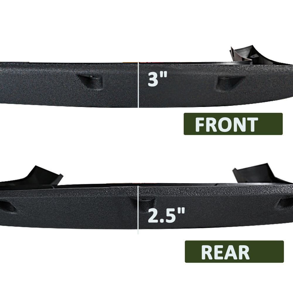 2007-2013 Chevrolet Silverado 1500 Rugged Fender Flares 4PC by Bulken Off-Road