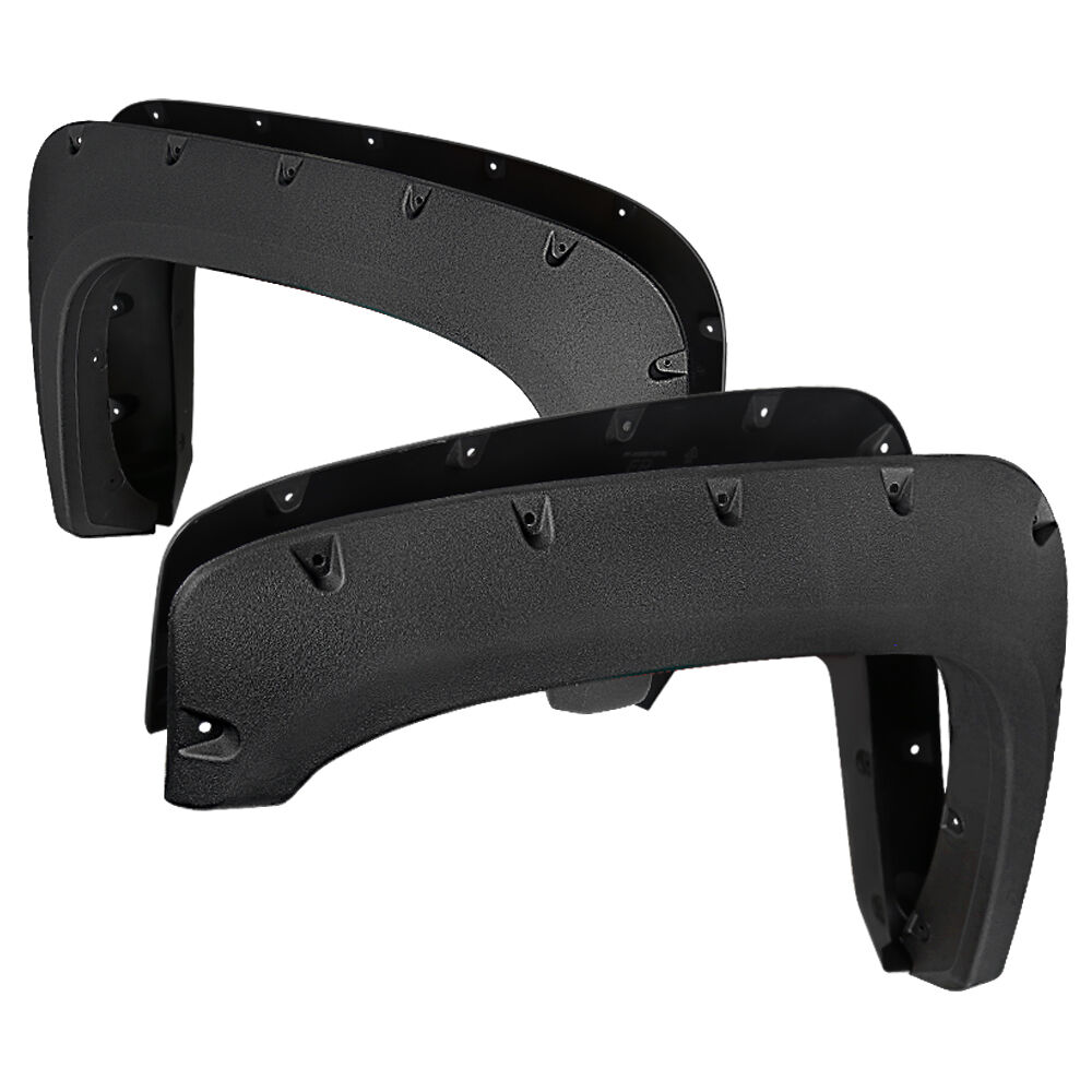 2007-2013 Chevrolet Silverado 1500 Rugged Fender Flares 4PC by Bulken Off-Road - BKN-18618312