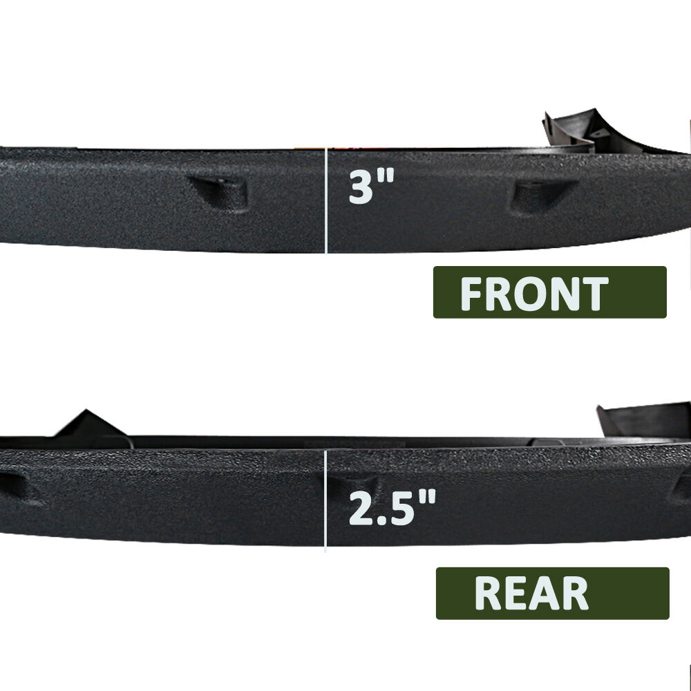 2007-2013 Chevrolet Silverado 1500 69.3 Inch Short Bed Rugged Fender Flares 4PC by Bulken Off-Road