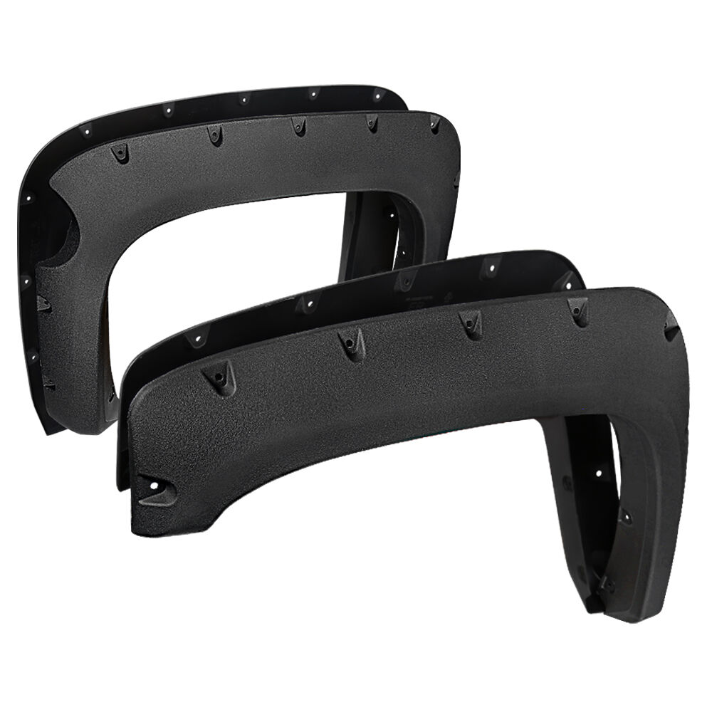 2007-2013 Chevrolet Silverado 1500 69.3 Inch Short Bed Rugged Fender Flares 4PC by Bulken Off-Road - BKN-18618399