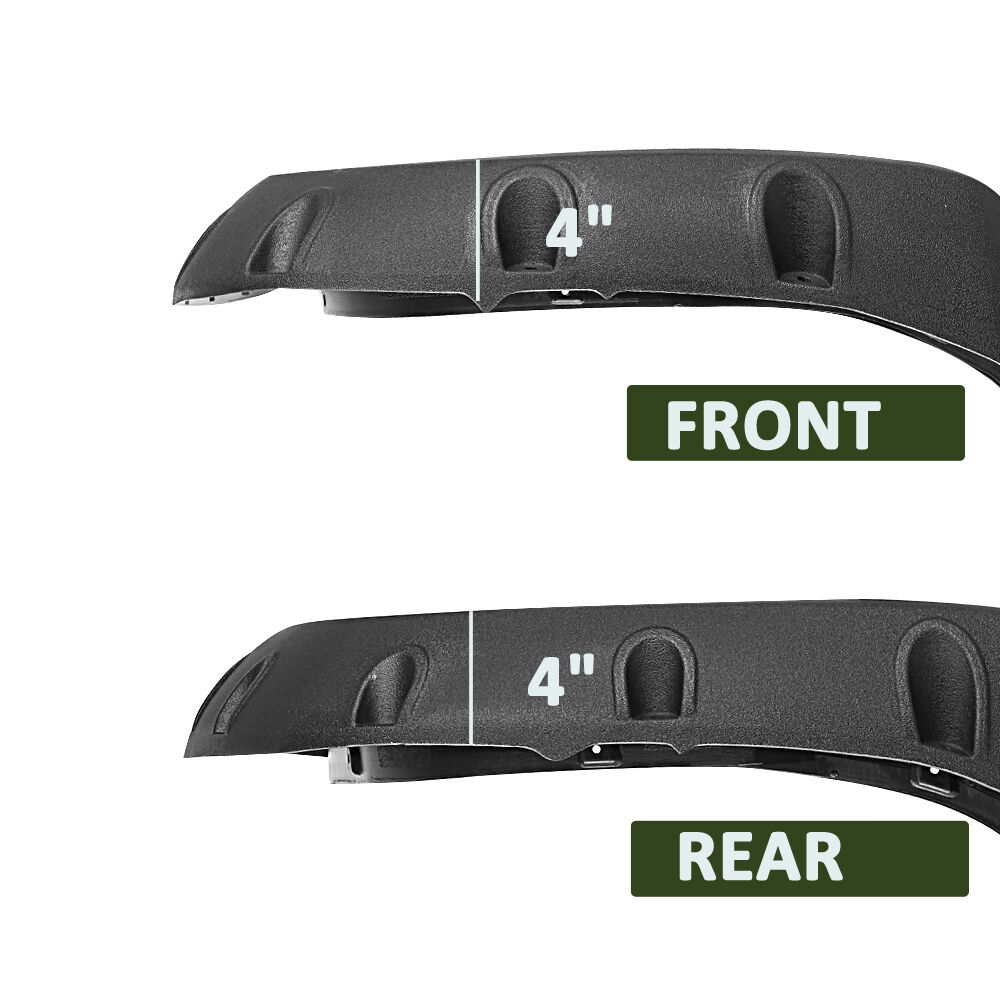 1994-2001 Dodge Ram 1500/2500/3500 Rugged Fender Flares 4PC by Bulken Off-Road