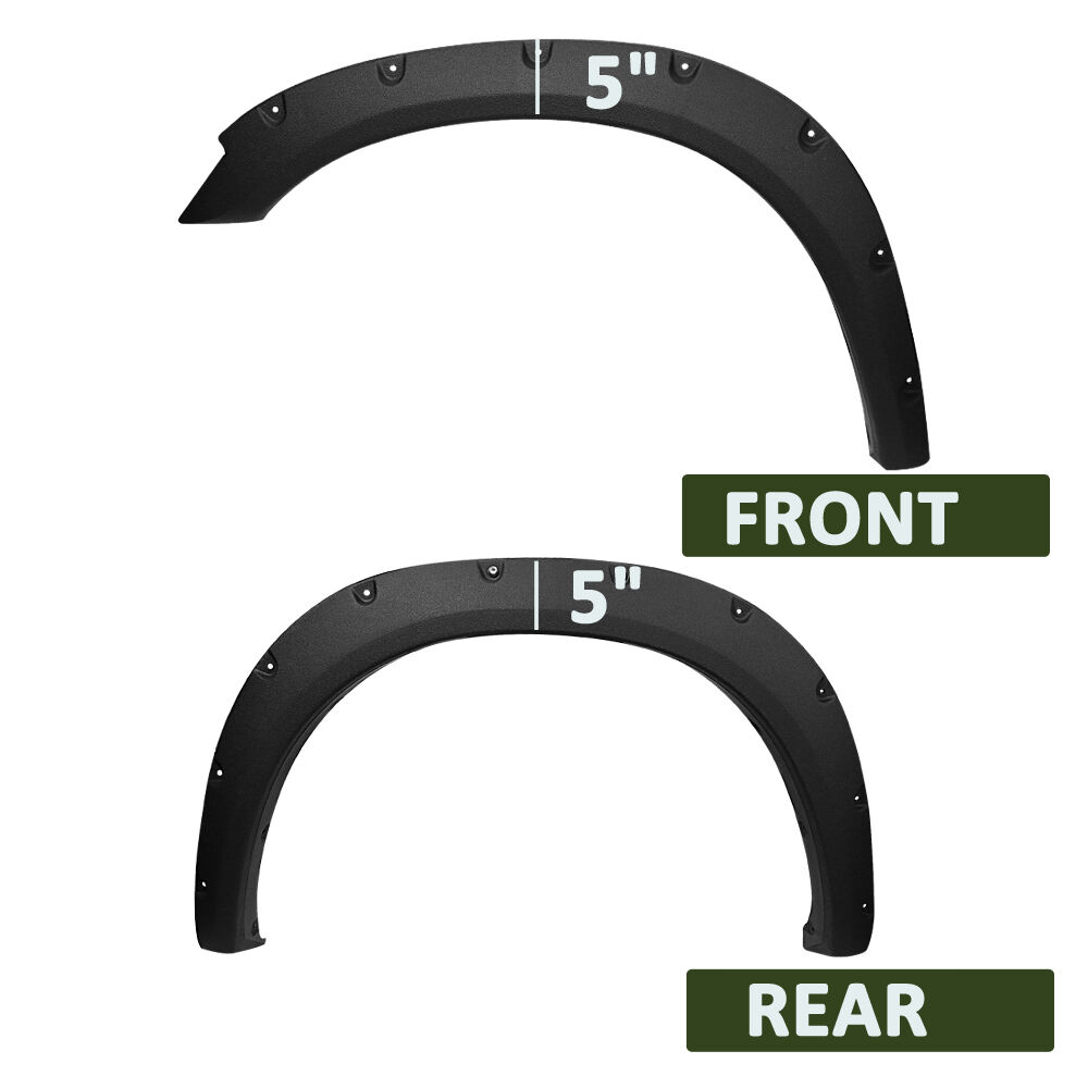 2010-2017 Ram 2500/3500 Rugged Fender Flares 4PC by Bulken Off-Road