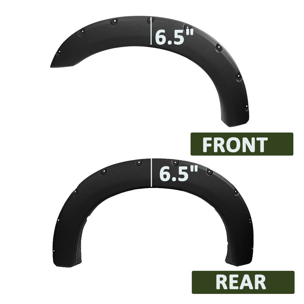 1999-2007 Ford F-250/F-350 Super Duty Rugged Fender Flares 4PC by Bulken Off-Road