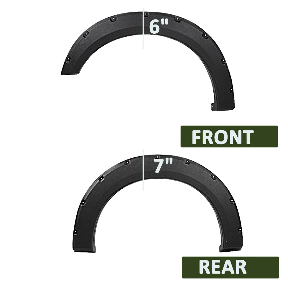 2015-2017 Ford F-150 Rugged Fender Flares 4PC by Bulken Off-Road