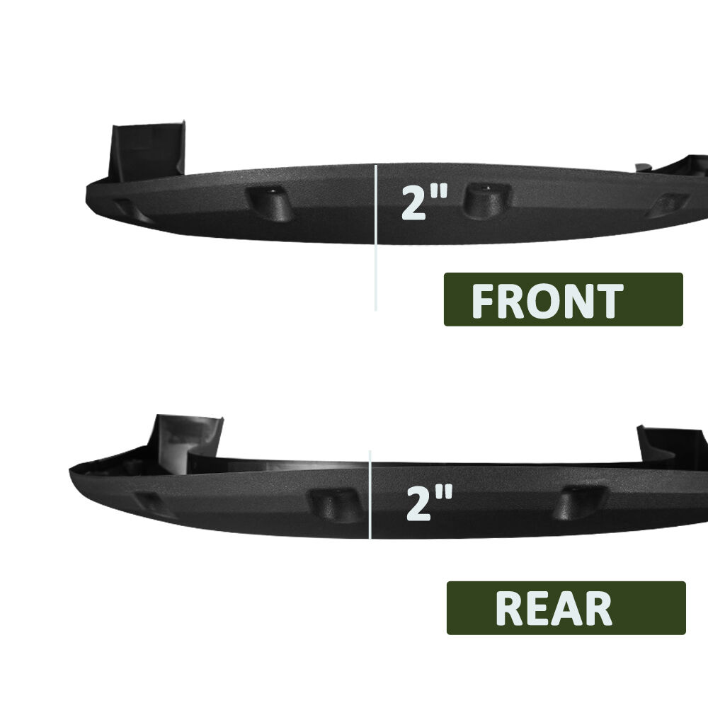 2004-2008 Ford F-150 Styleside Rugged Fender Flares 4PC by Bulken Off-Road