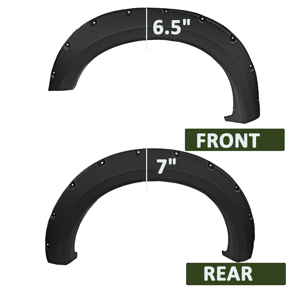 2004-2008 Ford F-150 Styleside Rugged Fender Flares 4PC by Bulken Off-Road