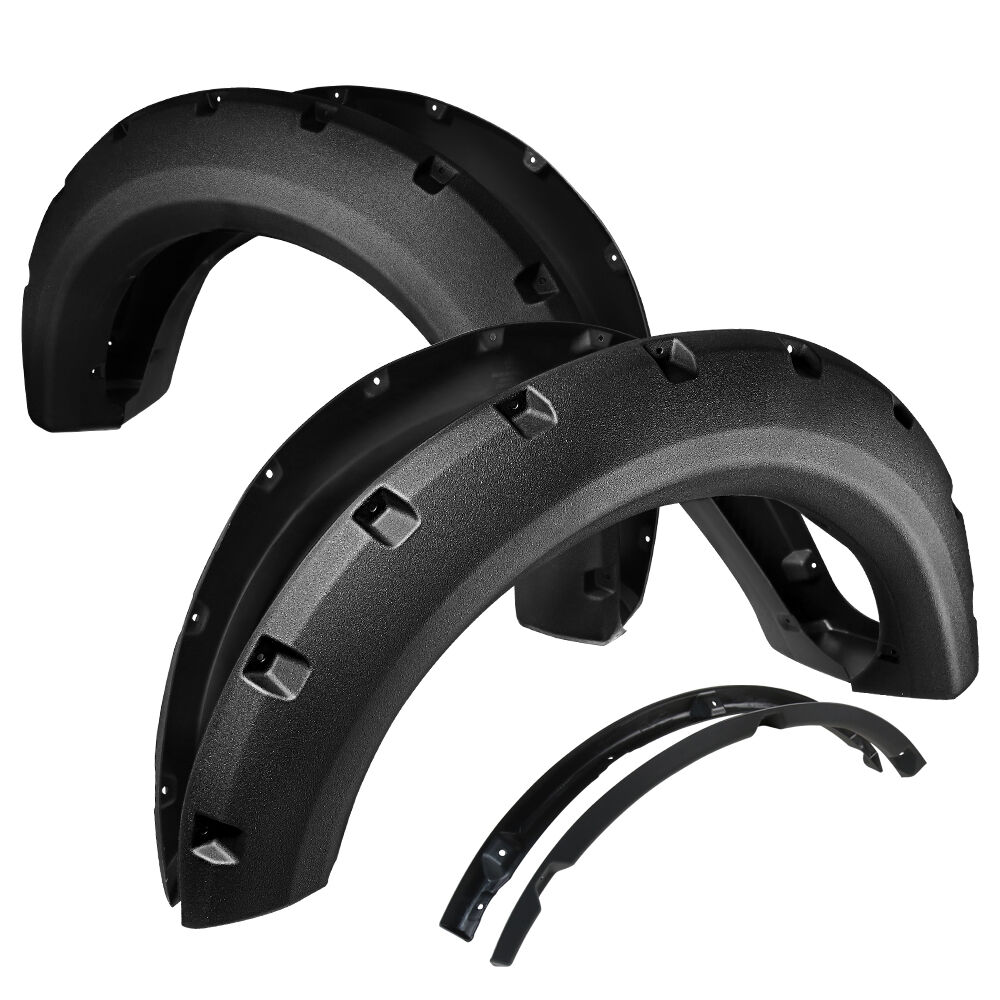 2009-2014 Ford F-150 Styleside Rugged Fender Flares 4PC by Bulken Off-Road - BKN-18635710
