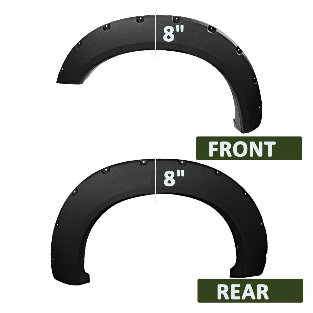 2011-2016 Ford F-250/F-350/F-450 Super Duty Styleside Rugged Fender Flares 4PC by Bulken Off-Road
