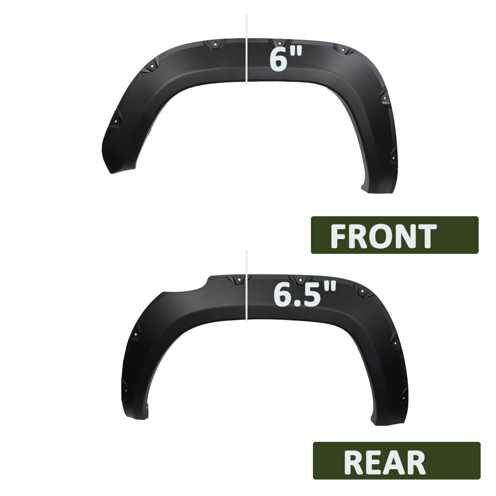 2016-2023 Toyota Tacoma Terrain Fender Flares 4PC by Bulken Off-Road
