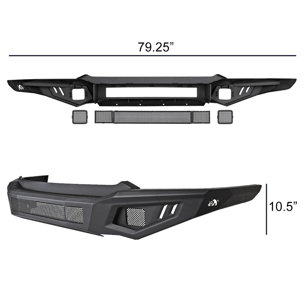 2019-2024 Ram 1500 Rugged Front Bumper by Bulken Off-Road