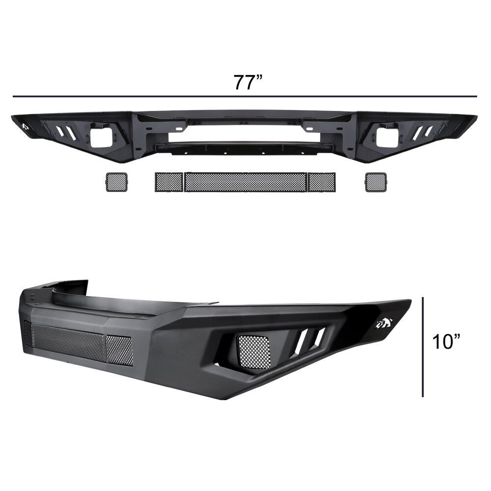 2015-2017 Ford F-150 Rugged Front Bumper by Bulken Off-Road
