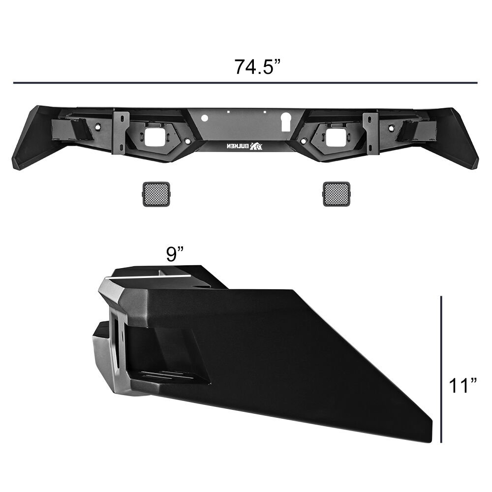 2014-2021 Toyota Tundra Rugged Rear Bumper by Bulken Off-Road