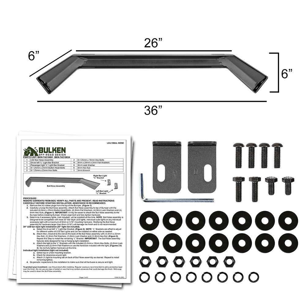 2015-2020 Chevrolet Colorado Rugged Hoop Bar by Bulken Off-Road