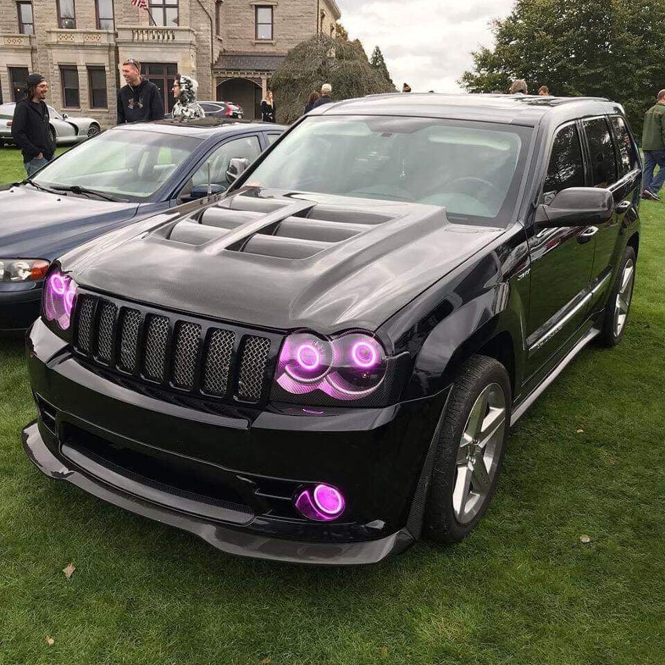2006-2010 Jeep Grand Cherokee Front Fiberglass Aero Splitter by Black Ops Auto Works - 240.0947