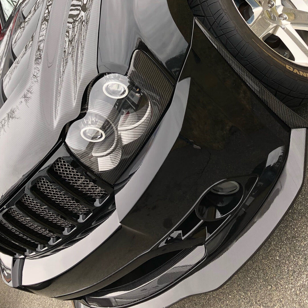 2006-2010 Jeep Grand Cherokee Front Carbon Fiber Aero Splitter by Black Ops Auto Works