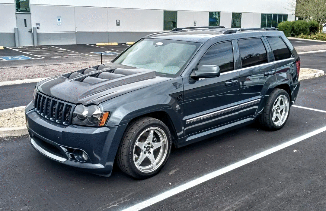 2005-2010 Jeep Grand Cherokee Venom Fiberglass Hood by Black Ops Auto Works
