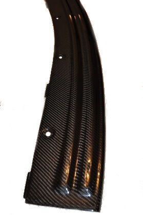2005-2010 Jeep Grand Cherokee Rear Carbon Fiber Running Board Step Pad by Black Ops Auto Works - 240.0952