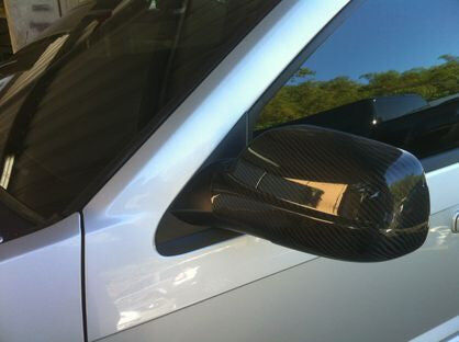 2005-2010 Jeep Grand Cherokee Carbon Fiber Door Mirror Cover by Black Ops Auto Works