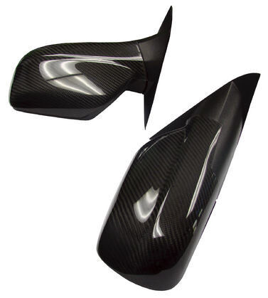 2005-2010 Jeep Grand Cherokee Carbon Fiber Door Mirror Cover by Black Ops Auto Works - 240.0957