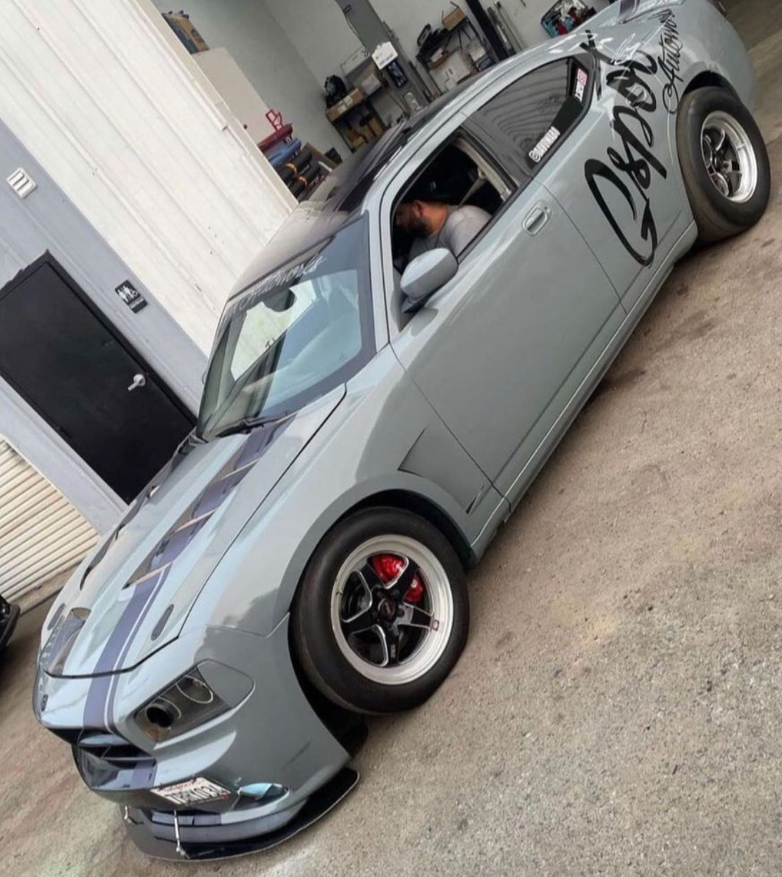 2006-2010 Dodge Charger Sniper 1.0 Fiberglass Hood by Black Ops Auto Works