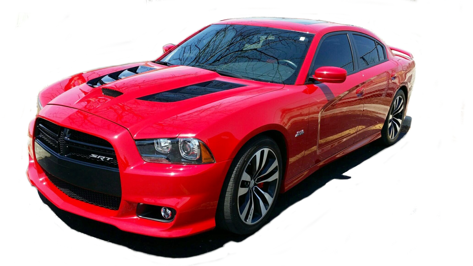 2011-2014 Dodge Charger Sniper 2.0 Fiberglass Hood by Black Ops Auto Works