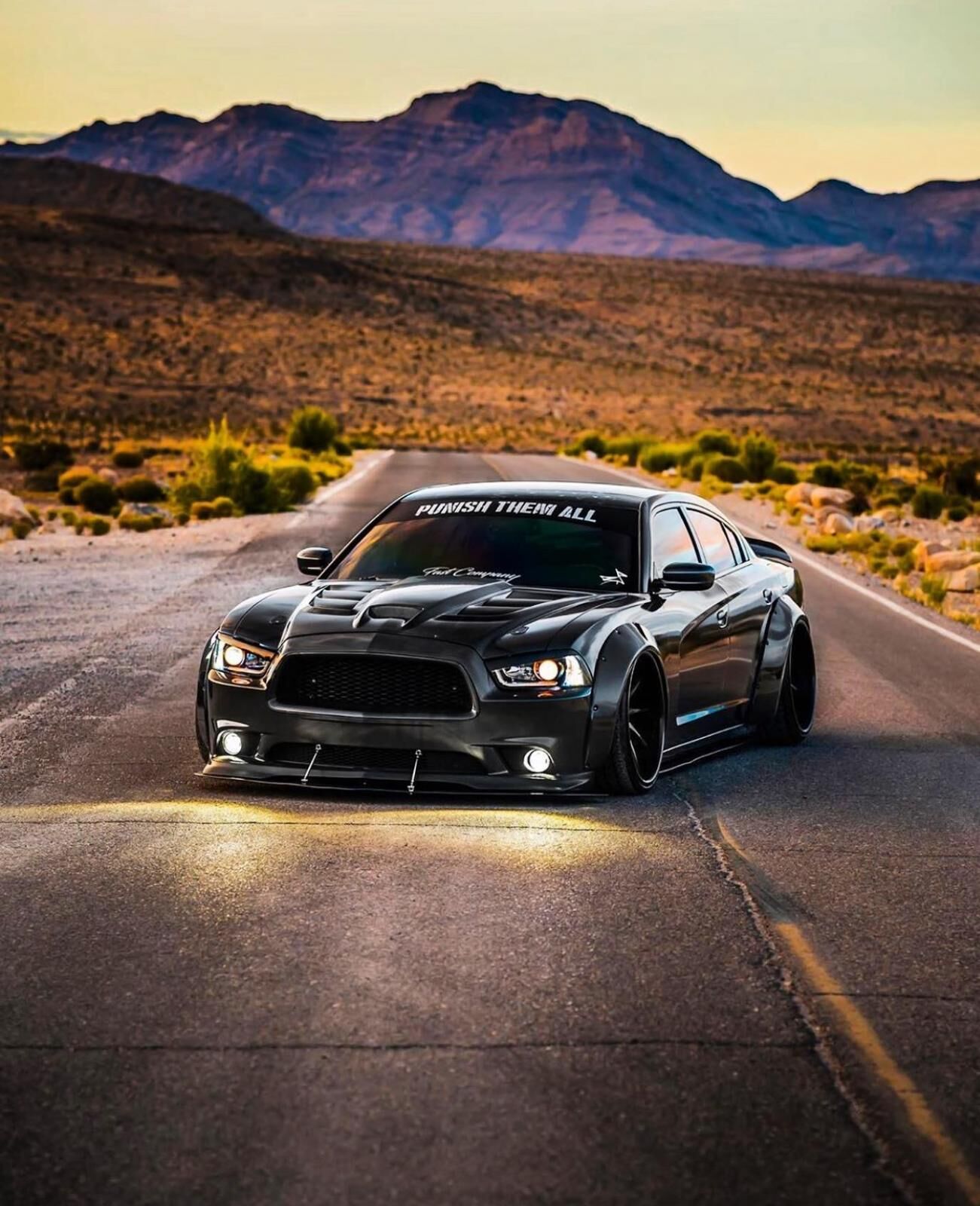 2011-2014 Dodge Charger Sniper 2.0 Carbon Fiber Hood - Carbon Fiber Inner and Outer