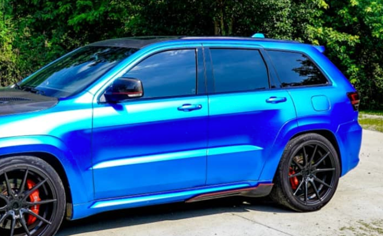 2011-2021 Jeep Grand Cherokee Carbon Fiber Side Skirts 2PC by Black Ops Auto Works