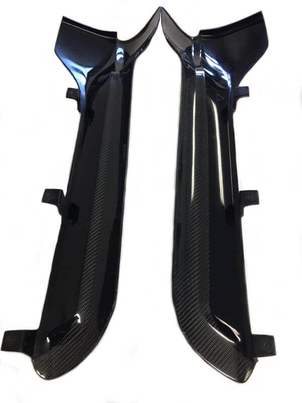 2011-2021 Jeep Grand Cherokee Carbon Fiber Side Skirts 2PC by Black Ops Auto Works - 240.0986