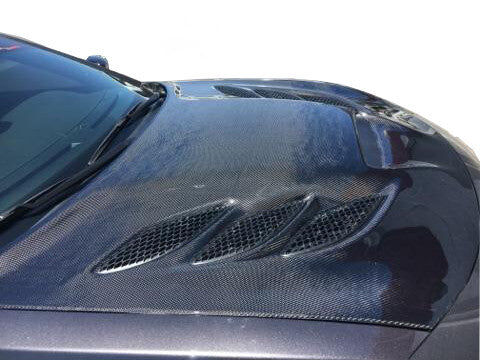 2015-2022 Dodge Charger Sniper 3.0 Fiberglass Hood by Black Ops Auto Works