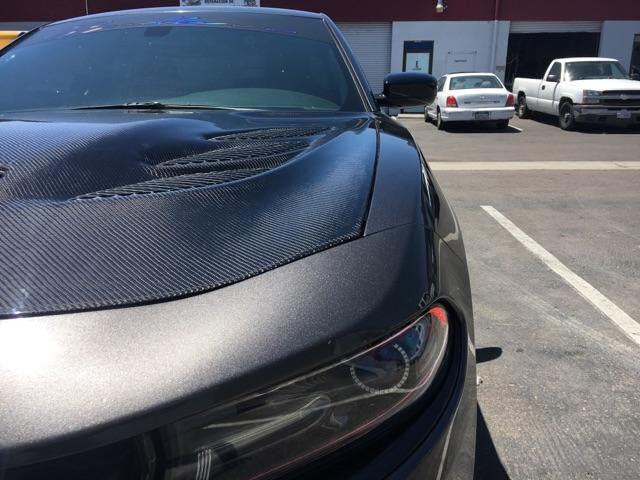 2015-2022 Dodge Charger Sniper 3.0 Fiberglass Hood by Black Ops Auto Works