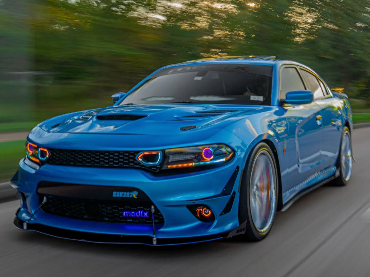 2015-2022 Dodge Charger Sniper 3.0 Carbon Fiber Hood by Black Ops Auto Works