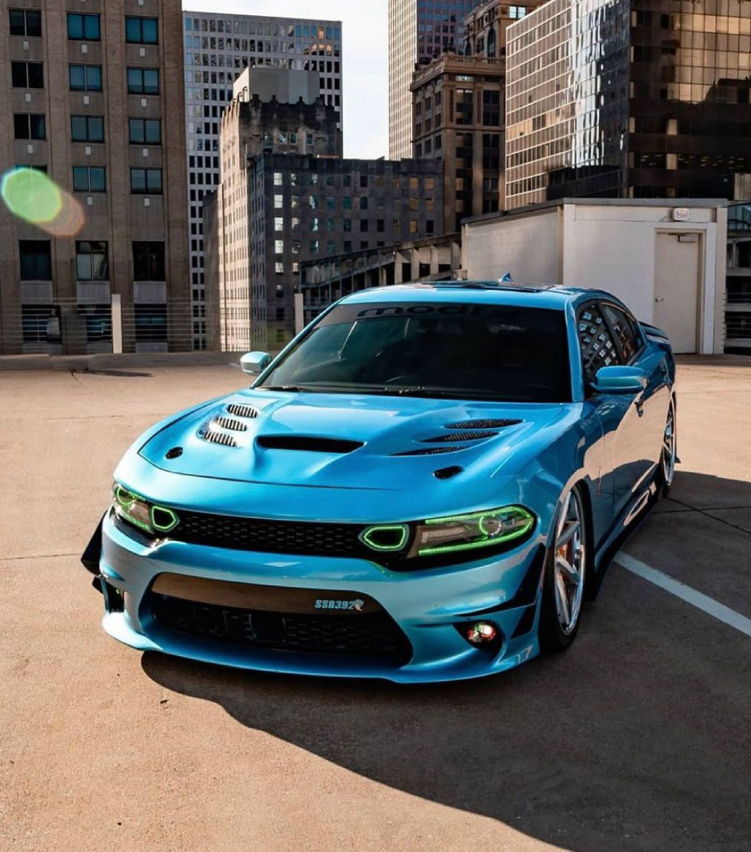 2015-2022 Dodge Charger Sniper 3.0 Carbon Fiber Hood by Black Ops Auto Works