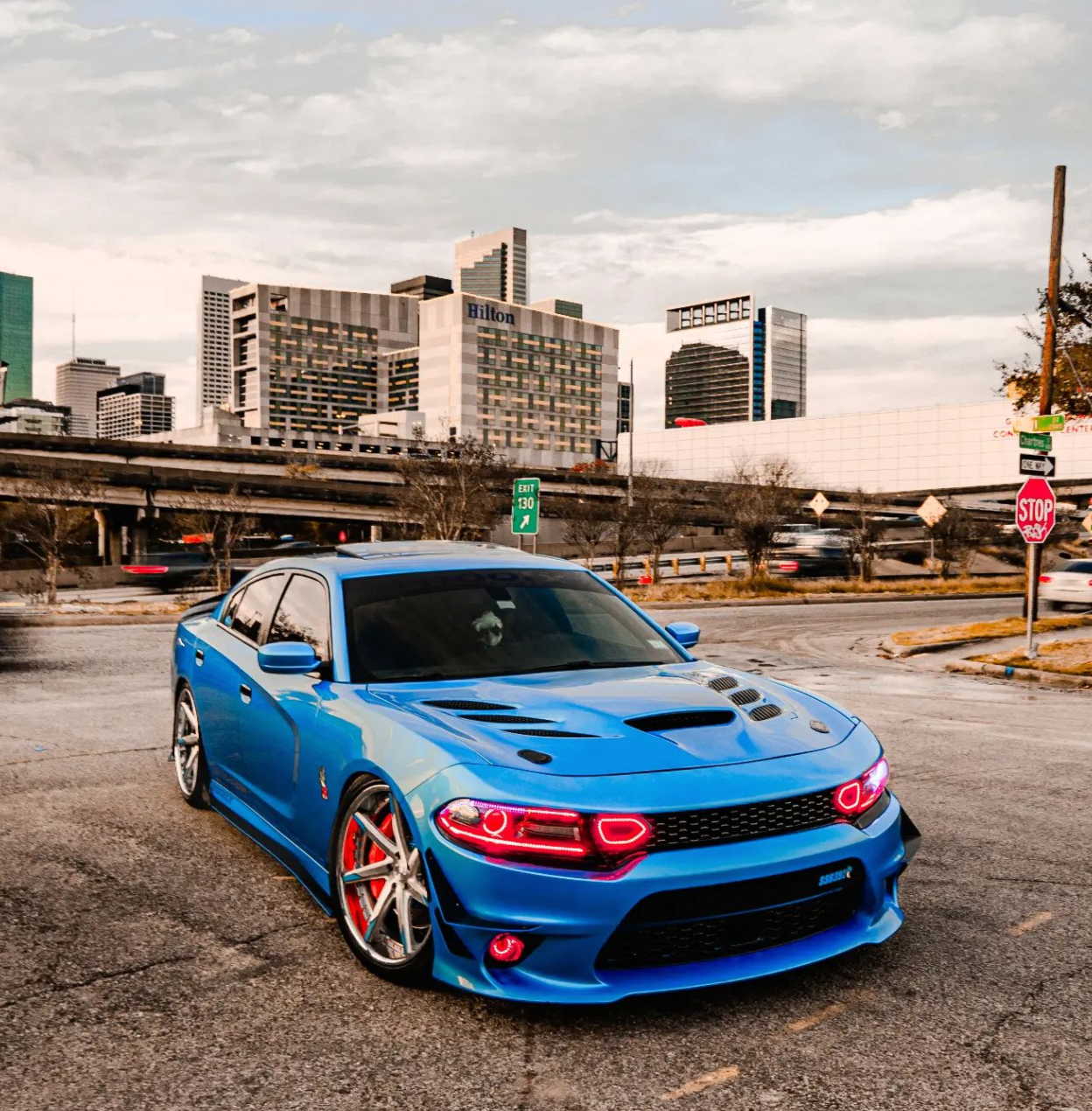 2015-2022 Dodge Charger Sniper 3.0 Carbon Fiber Hood by Black Ops Auto Works - 240.0993