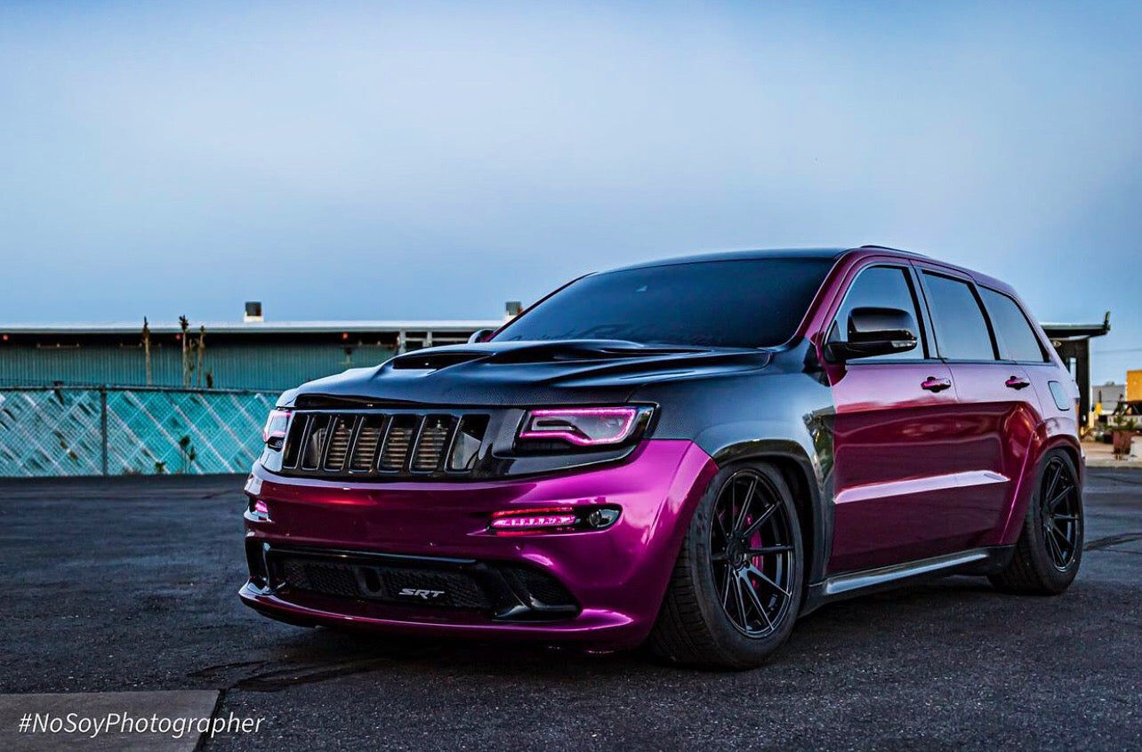 2011-2021 Jeep Grand Cherokee Fiberglass Hood by Black Ops Auto Works