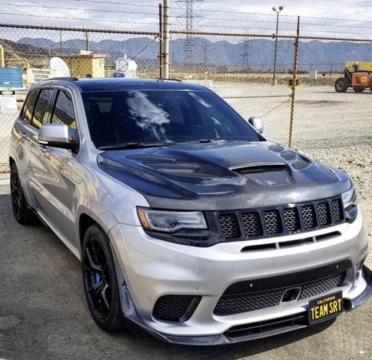 2011-2021 Jeep Grand Cherokee Carbon Fiber Hood by Black Ops Auto Works - 240.0998