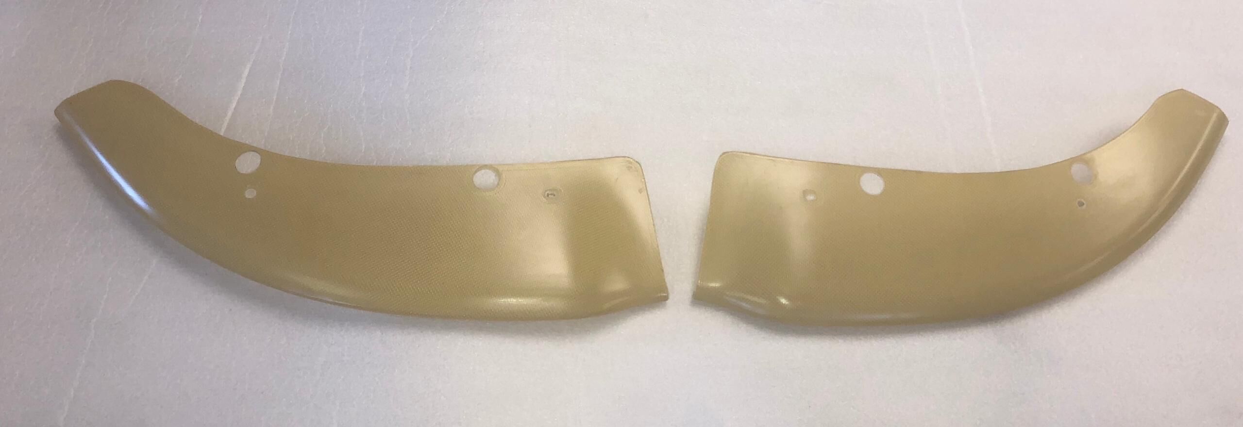 2015-2018 Dodge Charger Carbon Fiber Bumper Canards by Black Ops Auto Works