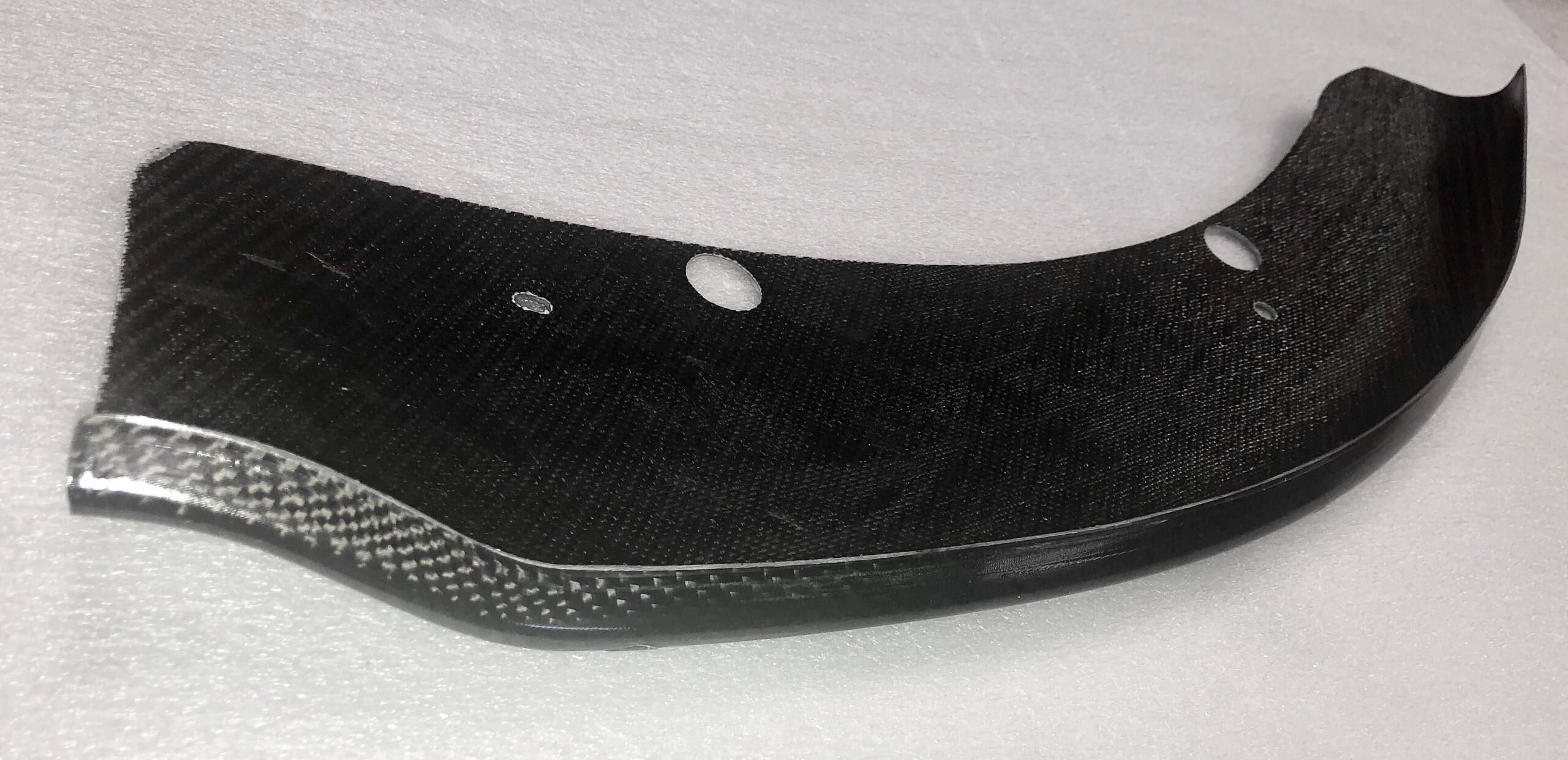 2015-2018 Dodge Charger Carbon Fiber Bumper Canards by Black Ops Auto Works - 240.1003
