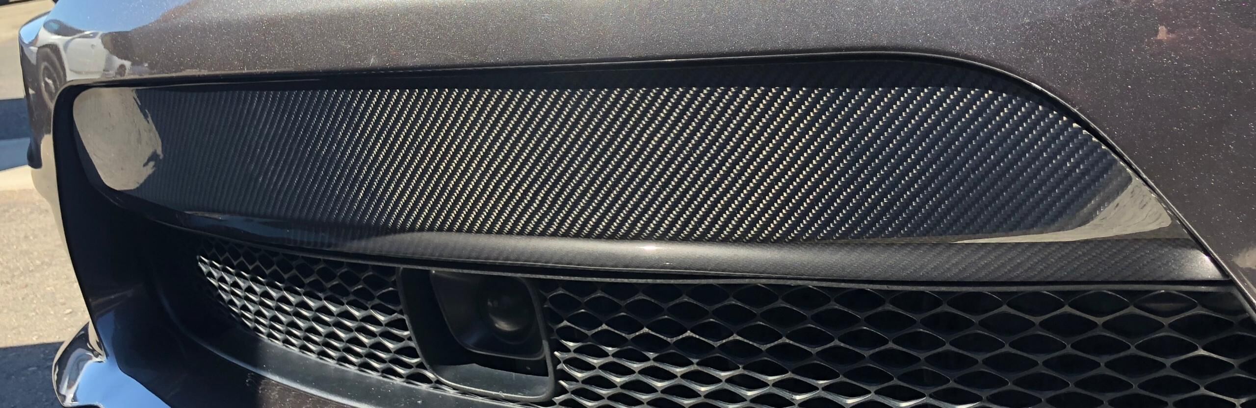 2015-2020 Dodge Charger Carbon Fiber Bumper Trim by Black Ops Auto Works
