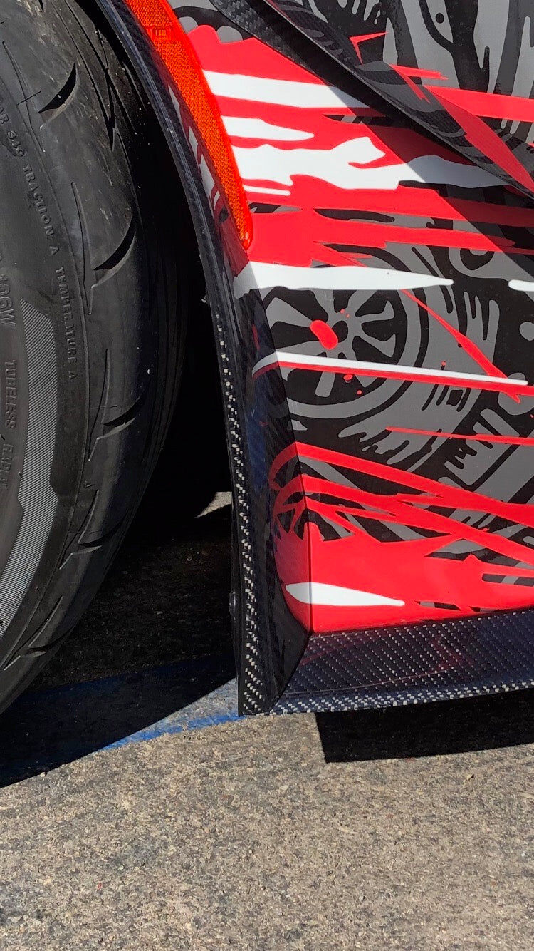 2015-2019 Dodge Charger Carbon Fiber Aero Splitter by Black Ops Auto Works