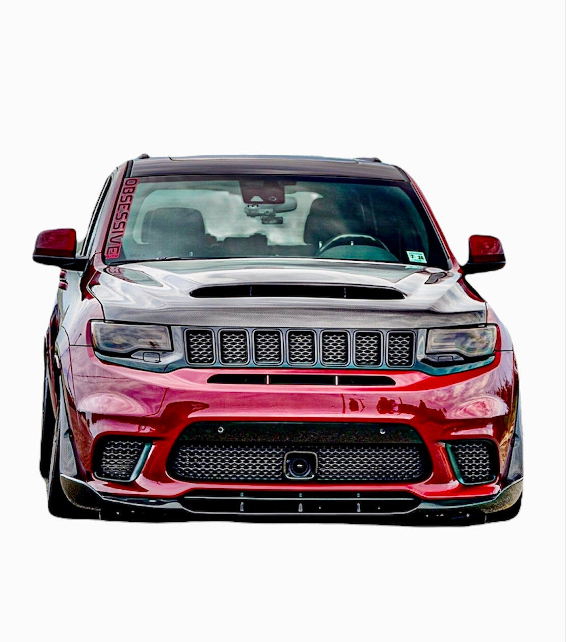 2011-2021 Jeep Grand Cherokee Fiberglass Hood by Black Ops Auto Works - 240.1017