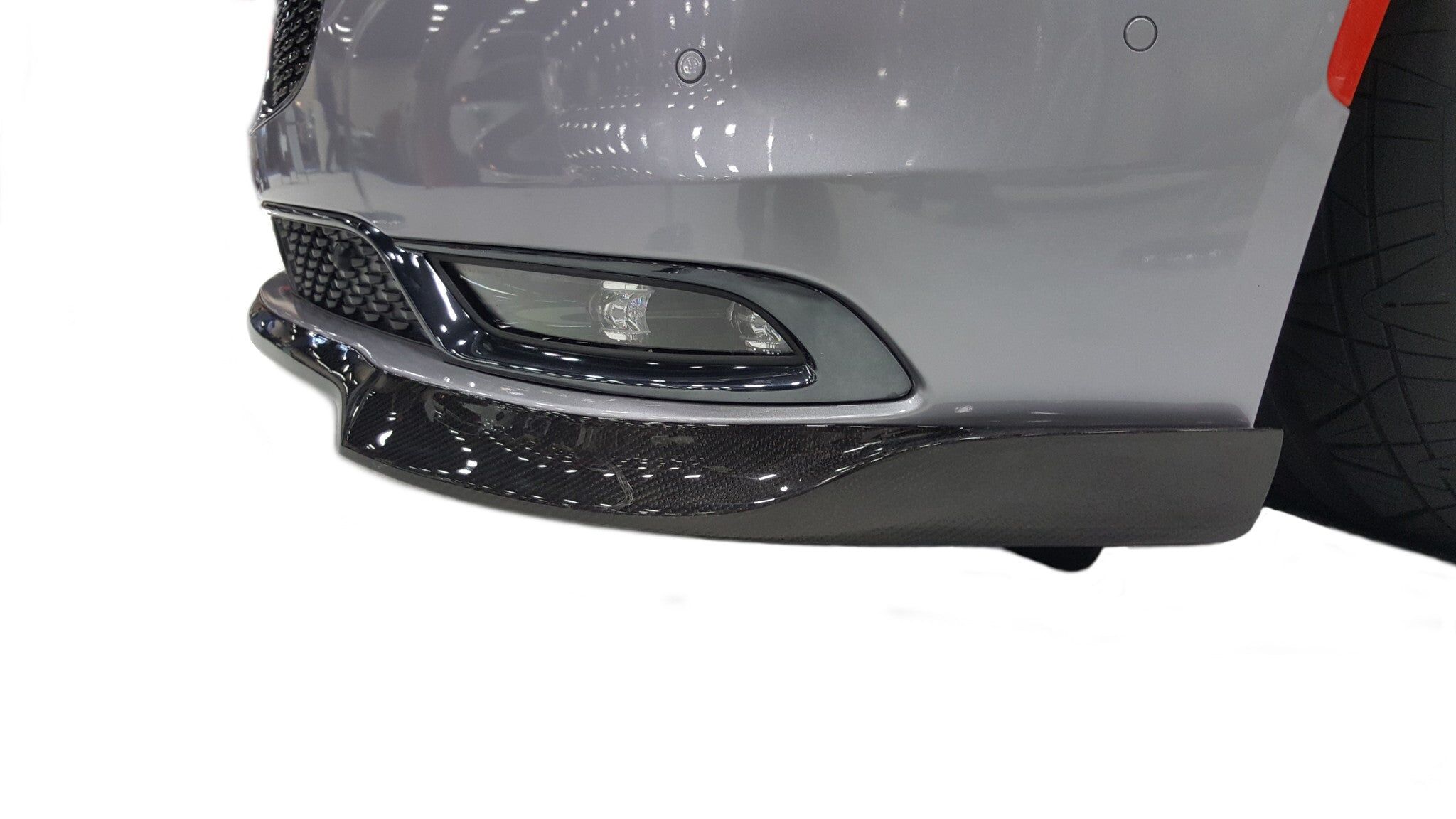2015-2023 Chrysler 300 Front Carbon Fiber Front Lip Spoiler by Black Ops Auto Works